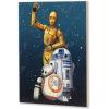 imageDisney Star Wars Darth Vader I Like My Coffee On the Dark Side Wood Wall Decor  Funny Coffee Sign for Kitchen or OfficeBlueGold