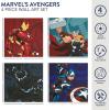 imageIdea Nuova The Mandalorian featuring Grogu aka The Child 4 Pack Square Canvas Wall Art Set 11quotx11quot eachAvengers  Iron man  Thor  Black Panther  Captain America