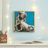 imageIdea Nuova The Mandalorian featuring Grogu aka The Child 4 Pack Square Canvas Wall Art Set 11quotx11quot eachJurassic World