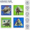 imageIdea Nuova The Mandalorian featuring Grogu aka The Child 4 Pack Square Canvas Wall Art Set 11quotx11quot eachJurassic World GreenBlue