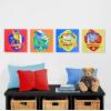 imageIdea Nuova The Mandalorian featuring Grogu aka The Child 4 Pack Square Canvas Wall Art Set 11quotx11quot eachPaw Patrol