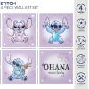 imageIdea Nuova The Mandalorian featuring Grogu aka The Child 4 Pack Square Canvas Wall Art Set 11quotx11quot eachStitch