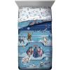 imageJay Franco Star Wars Empire Strikes Back 4 Piece Full Bed Set  Includes Reversible Comforter ampamp Sheet Set  Super Soft Fade Resistant MicrofiberBlue  Star Wars