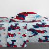 imageJay Franco Star Wars Empire Strikes Back 4 Piece Full Bed Set  Includes Reversible Comforter ampamp Sheet Set  Super Soft Fade Resistant MicrofiberBlue  Spiderman