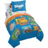 imageJay Franco Star Wars Empire Strikes Back 4 Piece Full Bed Set  Includes Reversible Comforter ampamp Sheet Set  Super Soft Fade Resistant MicrofiberBlue  Blippi