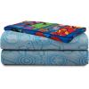imageJay Franco Star Wars Empire Strikes Back 4 Piece Full Bed Set  Includes Reversible Comforter ampamp Sheet Set  Super Soft Fade Resistant MicrofiberBlue  Avengers