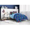 imageJay Franco Star Wars Empire Strikes Back 4 Piece Full Bed Set  Includes Reversible Comforter ampamp Sheet Set  Super Soft Fade Resistant MicrofiberBlue  Avengers
