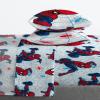 imageJay Franco Star Wars Empire Strikes Back 4 Piece Full Bed Set  Includes Reversible Comforter ampamp Sheet Set  Super Soft Fade Resistant MicrofiberBlue  Spiderman