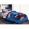 imageJay Franco Star Wars Empire Strikes Back 4 Piece Full Bed Set  Includes Reversible Comforter ampamp Sheet Set  Super Soft Fade Resistant MicrofiberBlue  Spidey  Friends