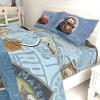 imageJay Franco Star Wars Empire Strikes Back 4 Piece Full Bed Set  Includes Reversible Comforter ampamp Sheet Set  Super Soft Fade Resistant MicrofiberCars