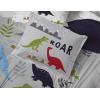 imageJay Franco Star Wars Empire Strikes Back 4 Piece Full Bed Set  Includes Reversible Comforter ampamp Sheet Set  Super Soft Fade Resistant MicrofiberGray  Dinosaur