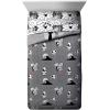 imageJay Franco Star Wars Empire Strikes Back 4 Piece Full Bed Set  Includes Reversible Comforter ampamp Sheet Set  Super Soft Fade Resistant MicrofiberGray  Nightmare Before Christmas