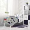imageJay Franco Star Wars Empire Strikes Back 4 Piece Full Bed Set  Includes Reversible Comforter ampamp Sheet Set  Super Soft Fade Resistant MicrofiberGray  Dinosaur