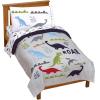 imageJay Franco Star Wars Empire Strikes Back 4 Piece Full Bed Set  Includes Reversible Comforter ampamp Sheet Set  Super Soft Fade Resistant MicrofiberGray  Dinosaur