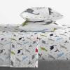 imageJay Franco Star Wars Empire Strikes Back 4 Piece Full Bed Set  Includes Reversible Comforter ampamp Sheet Set  Super Soft Fade Resistant MicrofiberGray  Dinosaur