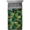 imageJay Franco Star Wars Empire Strikes Back 4 Piece Full Bed Set  Includes Reversible Comforter ampamp Sheet Set  Super Soft Fade Resistant MicrofiberGreen  Minecraft