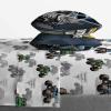 imageJay Franco Star Wars Empire Strikes Back 4 Piece Full Bed Set  Includes Reversible Comforter ampamp Sheet Set  Super Soft Fade Resistant MicrofiberMulti  Monster Jam