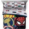 imageJay Franco Star Wars Empire Strikes Back 4 Piece Full Bed Set  Includes Reversible Comforter ampamp Sheet Set  Super Soft Fade Resistant MicrofiberMulti  Marvel