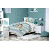 imageJay Franco Star Wars Empire Strikes Back 4 Piece Full Bed Set  Includes Reversible Comforter ampamp Sheet Set  Super Soft Fade Resistant MicrofiberMulti  Bluey
