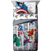 imageJay Franco Star Wars Empire Strikes Back 4 Piece Full Bed Set  Includes Reversible Comforter ampamp Sheet Set  Super Soft Fade Resistant MicrofiberMulti  Avengers