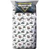 imageJay Franco Star Wars Empire Strikes Back 4 Piece Full Bed Set  Includes Reversible Comforter ampamp Sheet Set  Super Soft Fade Resistant MicrofiberMulti  Monster Jam