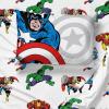 imageJay Franco Star Wars Empire Strikes Back 4 Piece Full Bed Set  Includes Reversible Comforter ampamp Sheet Set  Super Soft Fade Resistant MicrofiberMulti  Avengers
