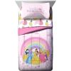 imageJay Franco Star Wars Empire Strikes Back 4 Piece Full Bed Set  Includes Reversible Comforter ampamp Sheet Set  Super Soft Fade Resistant MicrofiberPink  Princess