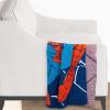 imageJay Franco Star Wars Feather Knit Fluffy Throw Blanket  Darth Vader and R2D2 Fuzzy Blanket Measures 50 x 60 inch  Super Soft Lightweight BeddingBlue  Spiderman