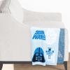 imageJay Franco Star Wars Feather Knit Fluffy Throw Blanket  Darth Vader and R2D2 Fuzzy Blanket Measures 50 x 60 inch  Super Soft Lightweight BeddingBlue  Star Wars