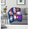 imageJay Franco Star Wars Feather Knit Fluffy Throw Blanket  Darth Vader and R2D2 Fuzzy Blanket Measures 50 x 60 inch  Super Soft Lightweight BeddingBlue  Spidey and Friends