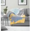 imageJay Franco Star Wars Feather Knit Fluffy Throw Blanket  Darth Vader and R2D2 Fuzzy Blanket Measures 50 x 60 inch  Super Soft Lightweight BeddingMulti  Star Wars