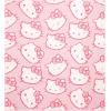 imageJay Franco Star Wars Feather Knit Fluffy Throw Blanket  Darth Vader and R2D2 Fuzzy Blanket Measures 50 x 60 inch  Super Soft Lightweight BeddingPink  Hello Kitty 02