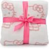 imageJay Franco Star Wars Feather Knit Fluffy Throw Blanket  Darth Vader and R2D2 Fuzzy Blanket Measures 50 x 60 inch  Super Soft Lightweight BeddingPink  Hello Kitty 01