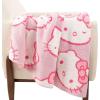 imageJay Franco Star Wars Feather Knit Fluffy Throw Blanket  Darth Vader and R2D2 Fuzzy Blanket Measures 50 x 60 inch  Super Soft Lightweight BeddingPink  Hello Kitty 02