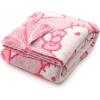 imageJay Franco Star Wars Feather Knit Fluffy Throw Blanket  Darth Vader and R2D2 Fuzzy Blanket Measures 50 x 60 inch  Super Soft Lightweight BeddingPink  Hello Kitty 02