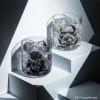 imageJoyJolt Star Wars Dark Side Monochrome Short Drinking Glasses 10oz Glass Tumbler Cup Set ft Darth Vader and Stormtrooper Star Wars Kitchen Glasses Set of 2 Star Wars Gifts for Men Women and AdultsStar Wars