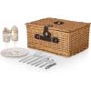 imagePICNIC TIME Star Wars Classic Picnic Basket for 2 Romantic Picnic for 2 Wicker Picnic Set Beige CanvasDisney Winnie the Pooh  Beige