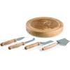 imagePICNIC TIME Star Wars Death Star Circo Cheese Board and Knife Set Charcuterie Board Set Wood Cutting Board ParawoodStar Wars Darth Vader  Parawood