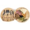 imagePICNIC TIME Star Wars Death Star Circo Cheese Board and Knife Set Charcuterie Board Set Wood Cutting Board ParawoodStar Wars Mandalorian Grogu  Parawood