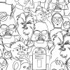 imageRoomMates RMK12451PL Star Wars Saga Line Sketches Peel and Stick Wallpaper Black 30 Sq FtBlack