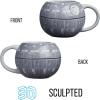 imageSilver Buffalo Sculpted Ceramic Mug One Size Pack of 1 Death StarDeath Star