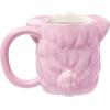 imageSilver Buffalo Sculpted Ceramic Mug One Size Pack of 1 Death StarFurby Pink