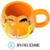 imageSilver Buffalo Sculpted Ceramic Mug One Size Pack of 1 Death StarGarfield