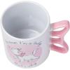 imageSilver Buffalo Sculpted Ceramic Mug One Size Pack of 1 Death StarIm A Lady