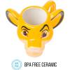 imageSilver Buffalo Sculpted Ceramic Mug One Size Pack of 1 Death StarLion King Simba