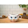 imageSilver Buffalo Sculpted Ceramic Mug One Size Pack of 1 Death StarMarie Face