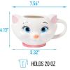 imageSilver Buffalo Sculpted Ceramic Mug One Size Pack of 1 Death StarMarie Face