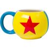 imageSilver Buffalo Sculpted Ceramic Mug One Size Pack of 1 Death StarPixar Ball Star