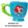 imageSilver Buffalo Sculpted Ceramic Mug One Size Pack of 1 Death StarPrincess Ariel Dinglehopper