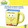 imageSilver Buffalo Sculpted Ceramic Mug One Size Pack of 1 Death StarSpongeBob